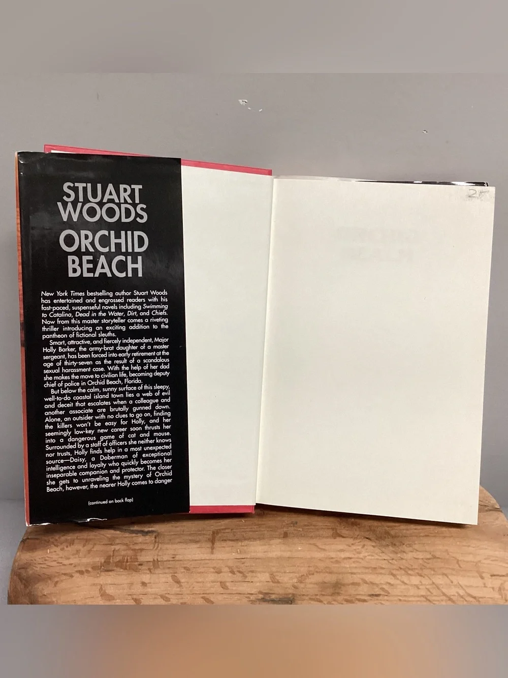 🟠 2/$10 - Orchid Beach - Hardcover / Hardback Edition - Stuart Woods - Vintage